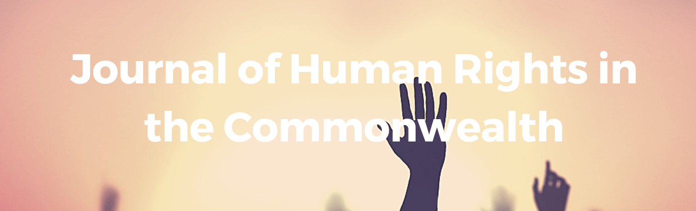 Journal of Human Rights in the Commonwealth